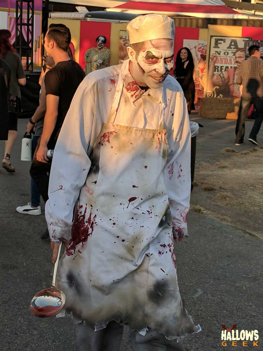 One of The Chef's Line Cook's from The Queen Mary Dark Harbor