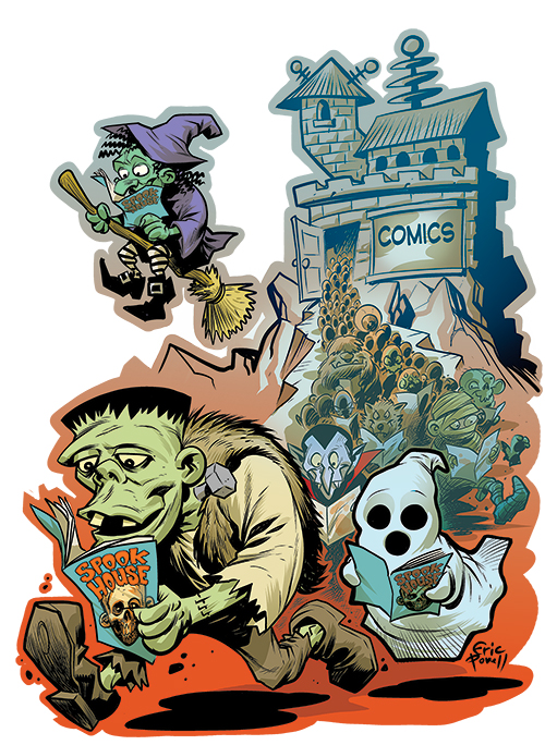 Halloween ComicFest 2018 T-Shirt Design