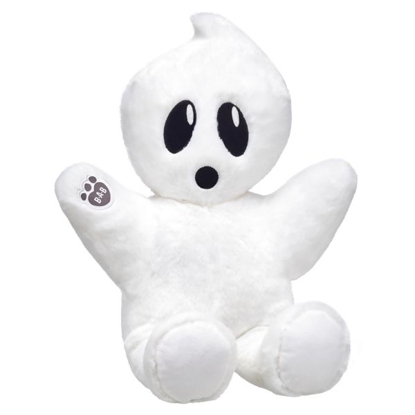 BUILD-A-BEAR Halloween White BOORIFIC GHOST Buddies Smallfrys Mini BOO SHIRT