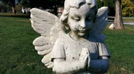 Angel statue from The Blair Witch Proejct