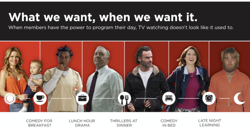 Netflix - What we want, when we want it