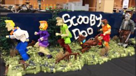 Tim Lydy's Scooby-Doo display from Brickworld Chicago