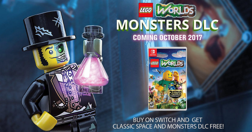 LEGO Worlds Monsters DLC Coming October 2017