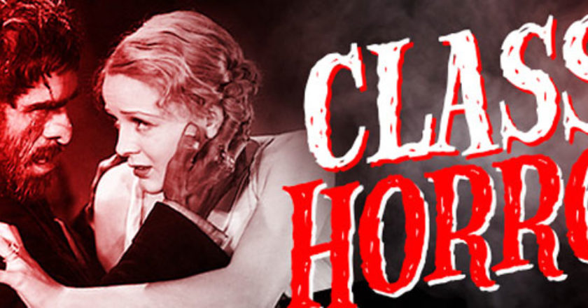 Turner Classic Movies Classic Horror banner