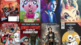 A selection of comics from Free Comic Book Day 2018