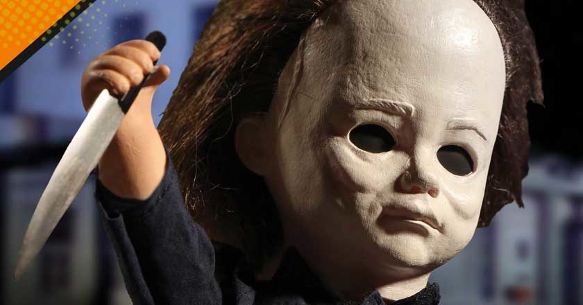 The face of the knew Living Dead Dolls Michael Myers