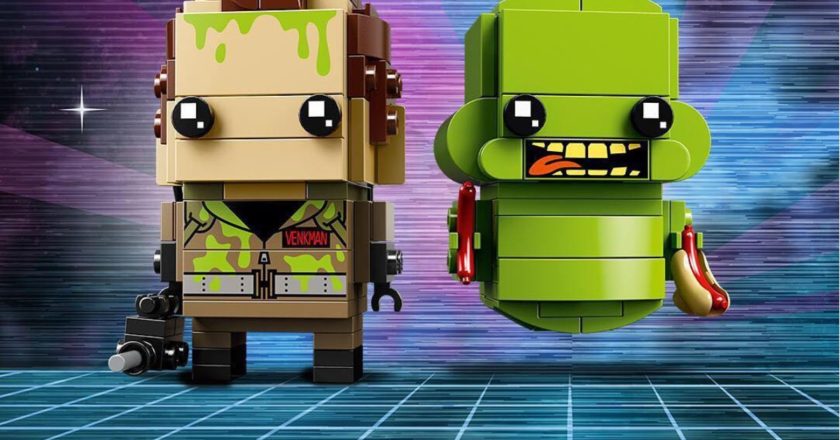 Peter Venkman and Slimer LEGO BrickHeadz