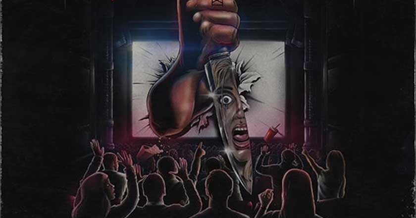 A preview of the album artwork for Ice Nine Kills' The Silver Scream