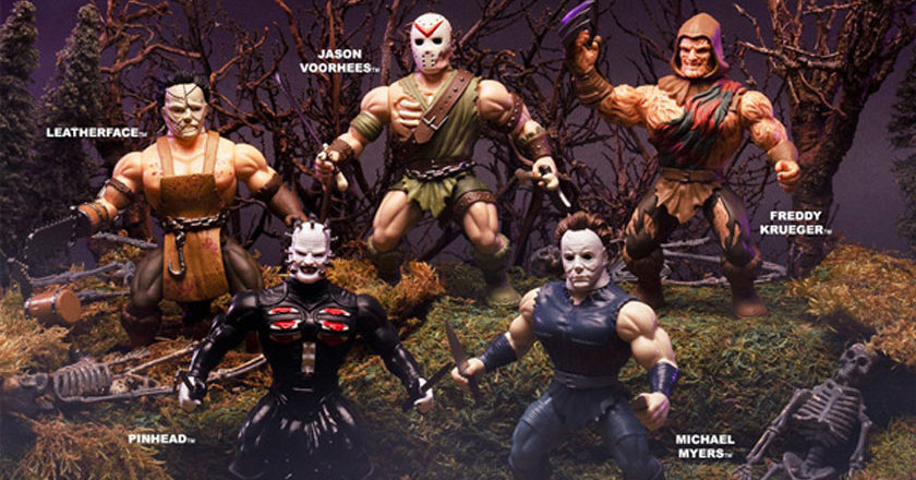 The full collection of Savage World Horror figures
