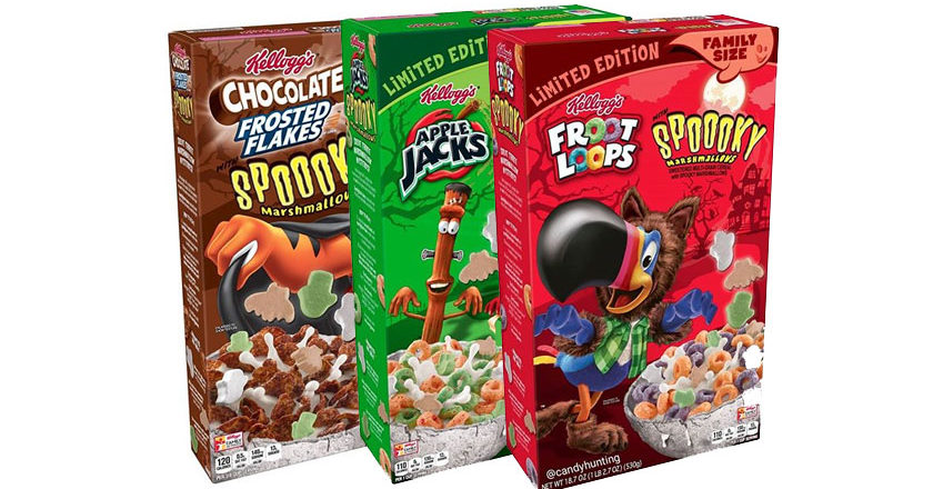 Kellogg's Halloween Cereals 2018