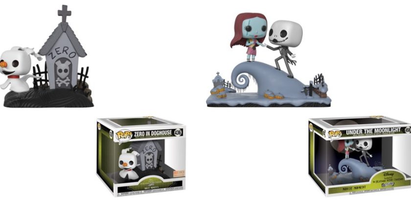 Nightmare Before Christmas Movie Moment Pop! Figures