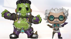 Junkenstein's Monster and Dr. Junkenstein Pop! figures