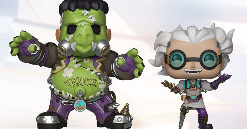 Junkenstein's Monster and Dr. Junkenstein Pop! figures