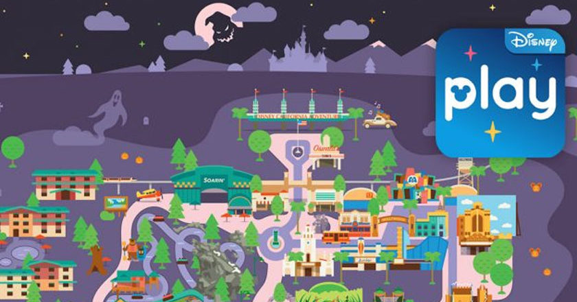 Play Disney Parks App Halloween Overlay