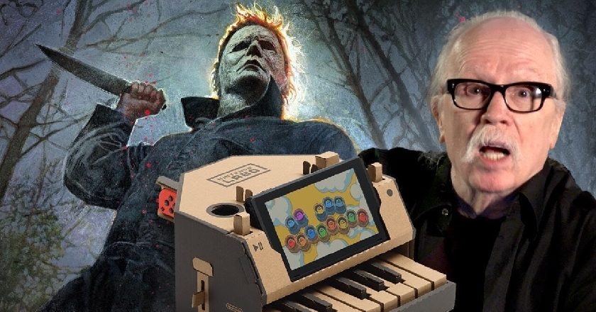 John Carpenter with the Nintendo Labo