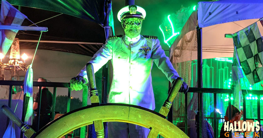 The Captain from The Queen Mary's Dark Harbor 2018