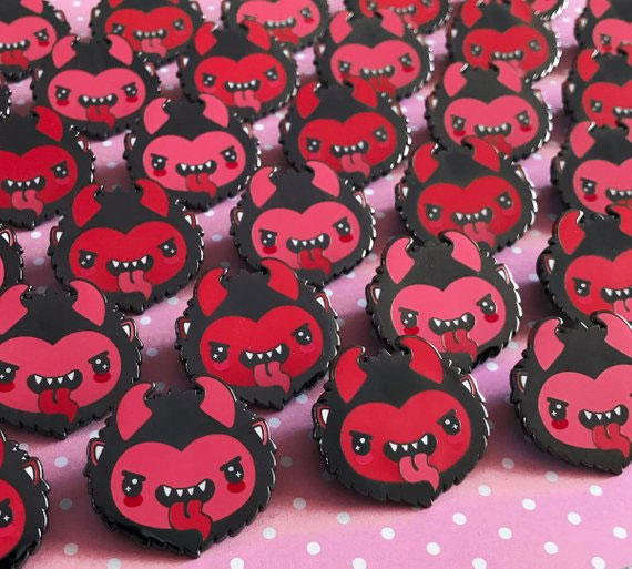 Em & Sprout Krampus Enamel Pins