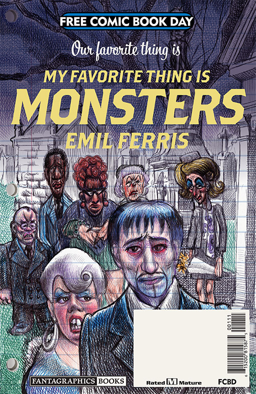 Free Comic Book Day 2019 Our Favorite Thing Is My Favorite Thing Is Monsters cover