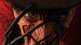 The face of the Mezco Toyz Freddy Krueger MDS Mega Scale Figure