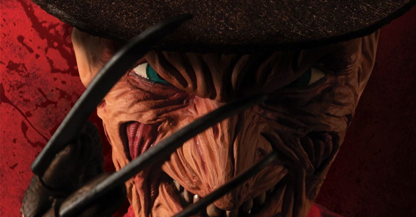 The face of the Mezco Toyz Freddy Krueger MDS Mega Scale Figure