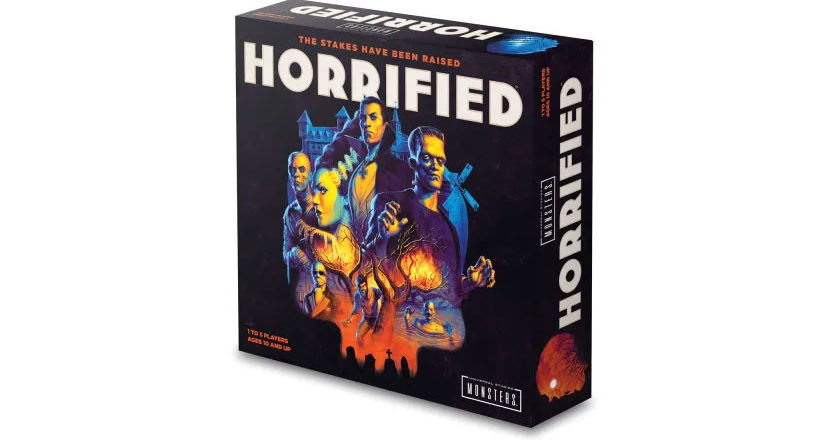 Horrified board game box