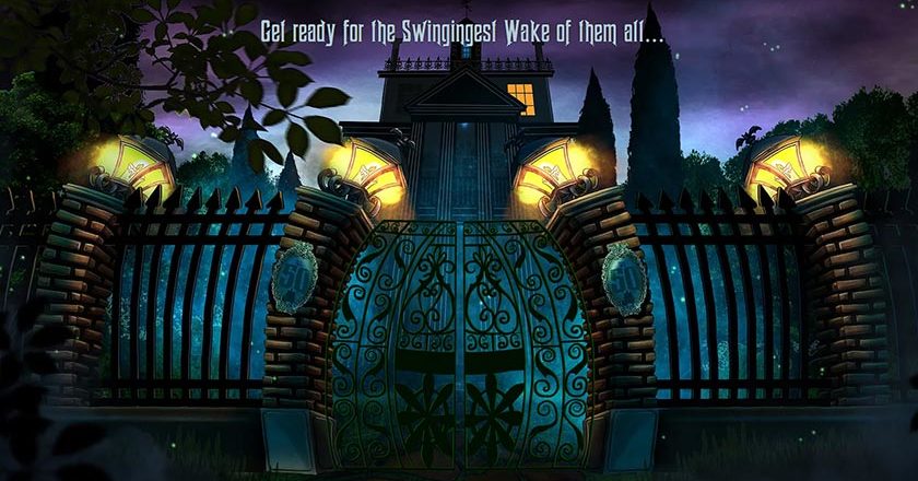 Image of the A Swinging Wake website