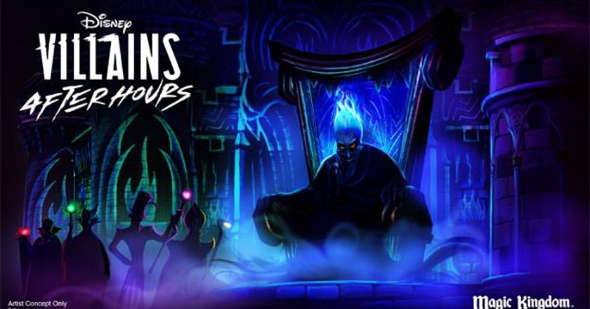 Disney Villains After Hours concept art