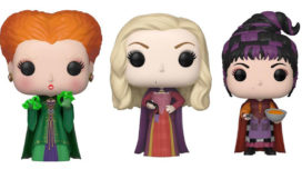 Winifred, Sarah, and Mary Sanderson Pop! figures
