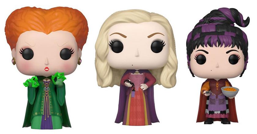 Winifred, Sarah, and Mary Sanderson Pop! figures
