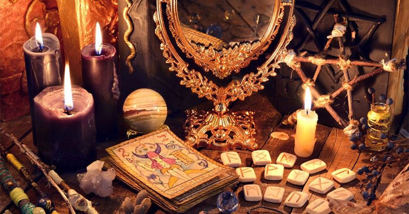 Witches altar