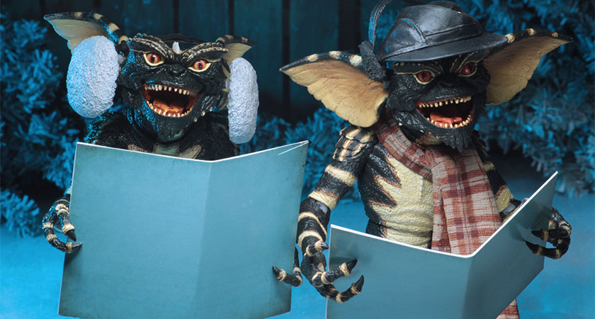 gremlins carolers neca