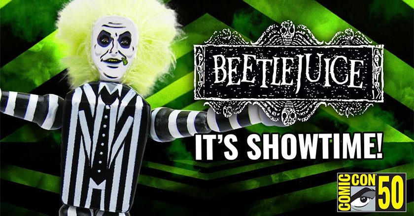 SDCC 2019 Exclusive Beetlejuice Wooden Push Puppet