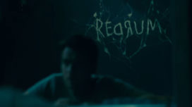 REDRUM on the wall in the "Doctor Sleep" trailer