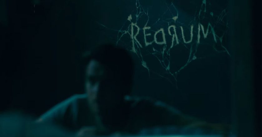 REDRUM on the wall in the "Doctor Sleep" trailer