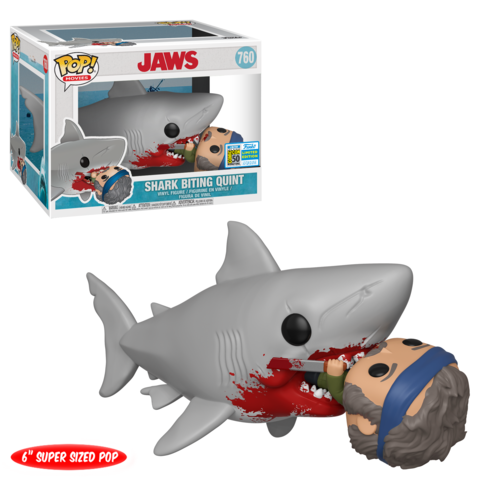 Shark Biting Quint Entertainment Earth SDCC Exclusive Pop! figure