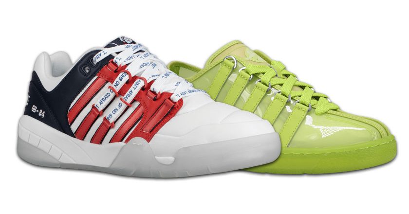 Stay Puft and Slimer shoes from K-Swiss