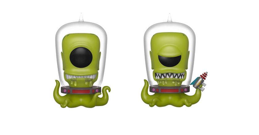 Kang and Kodos from The Simpsons Treehouse of Horror Funko Pop! figures