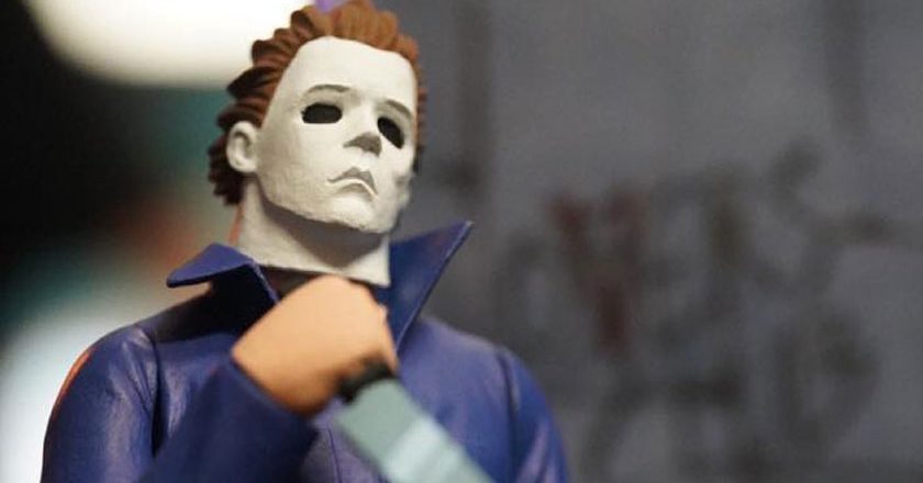 Toony Terrors Michael Myers figure