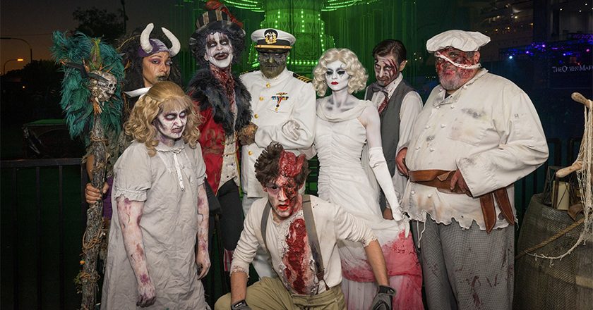 The Queen Mary's Dark Harbor Crew