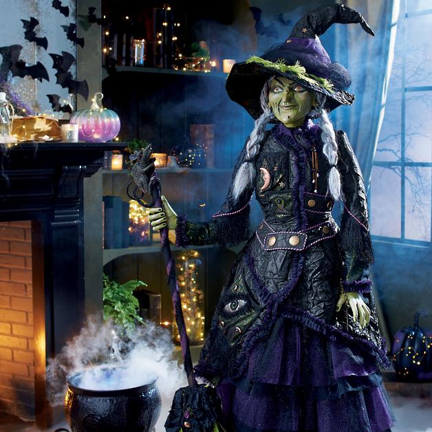 Katherine's Collection Brunhilda Lifesize Witch