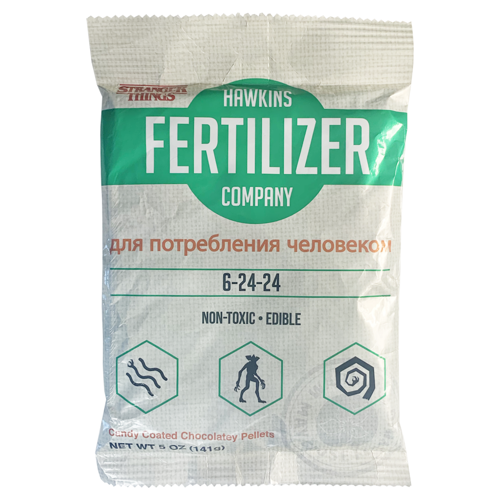 Stranger Things Hawkins Fertilizer Candy Bag