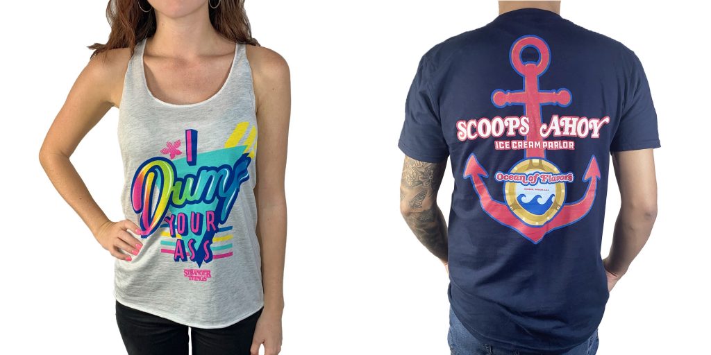 IT'SUGAR Stranger Things tops