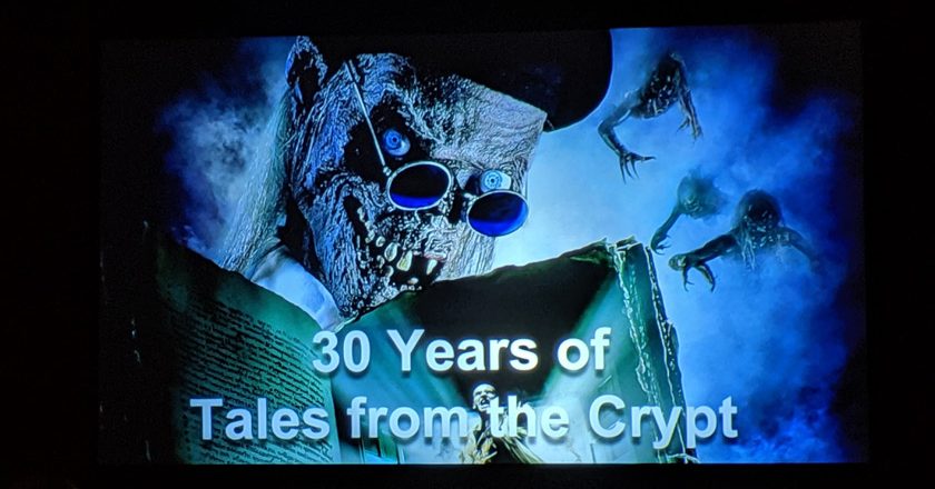 30 Years of Tales from the Crypt panel title slide