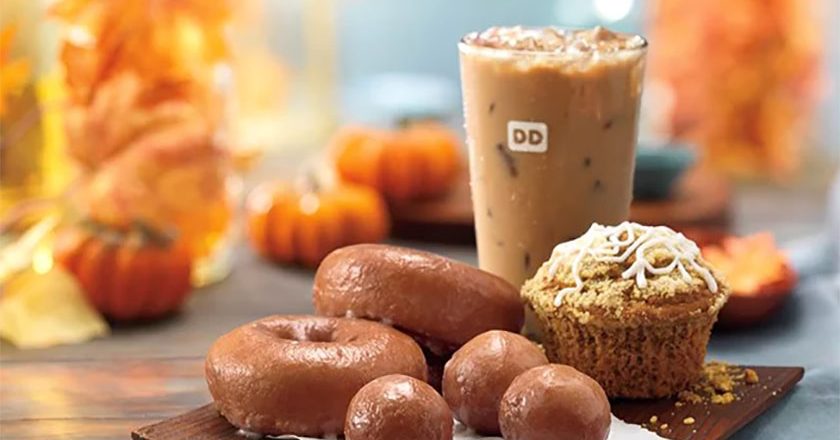 Dunkin Pumpkin menu items