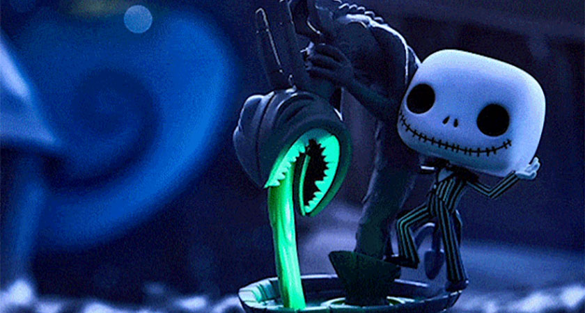 jack skellington in fountain