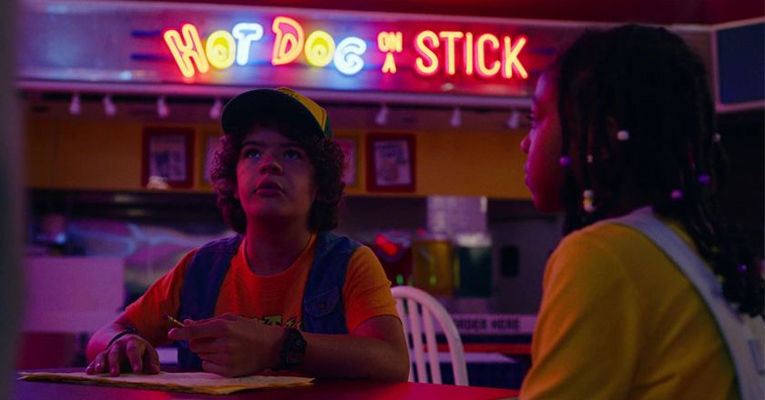 Hot Dog on a Stick in Stranger Things