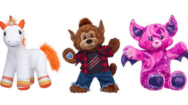 Candy Corn Unicorn, Howl-O-Ween Werewolf, and Midnight Sparkle Bat