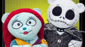 The Nightmare Before Christmas Jack and Sally Build-A-Bear bears