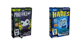 Maleficent and Hades FunkO's cereals