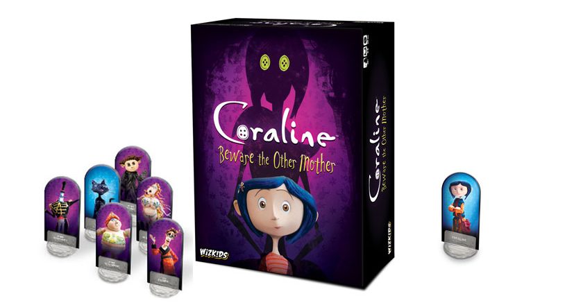 Coraline: Beware The Other Mother box and game pieces